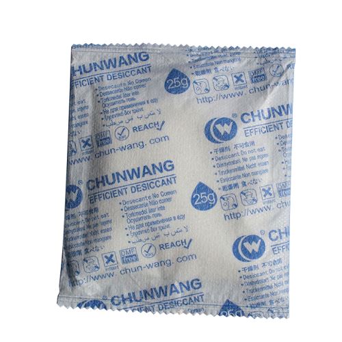 Silica Gel Desiccant ngon logo nyang ka geu-ubah .